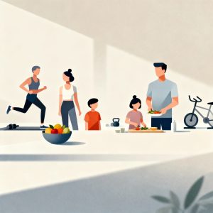 Jak dbać o zdrowie rodziny w codziennym życiu